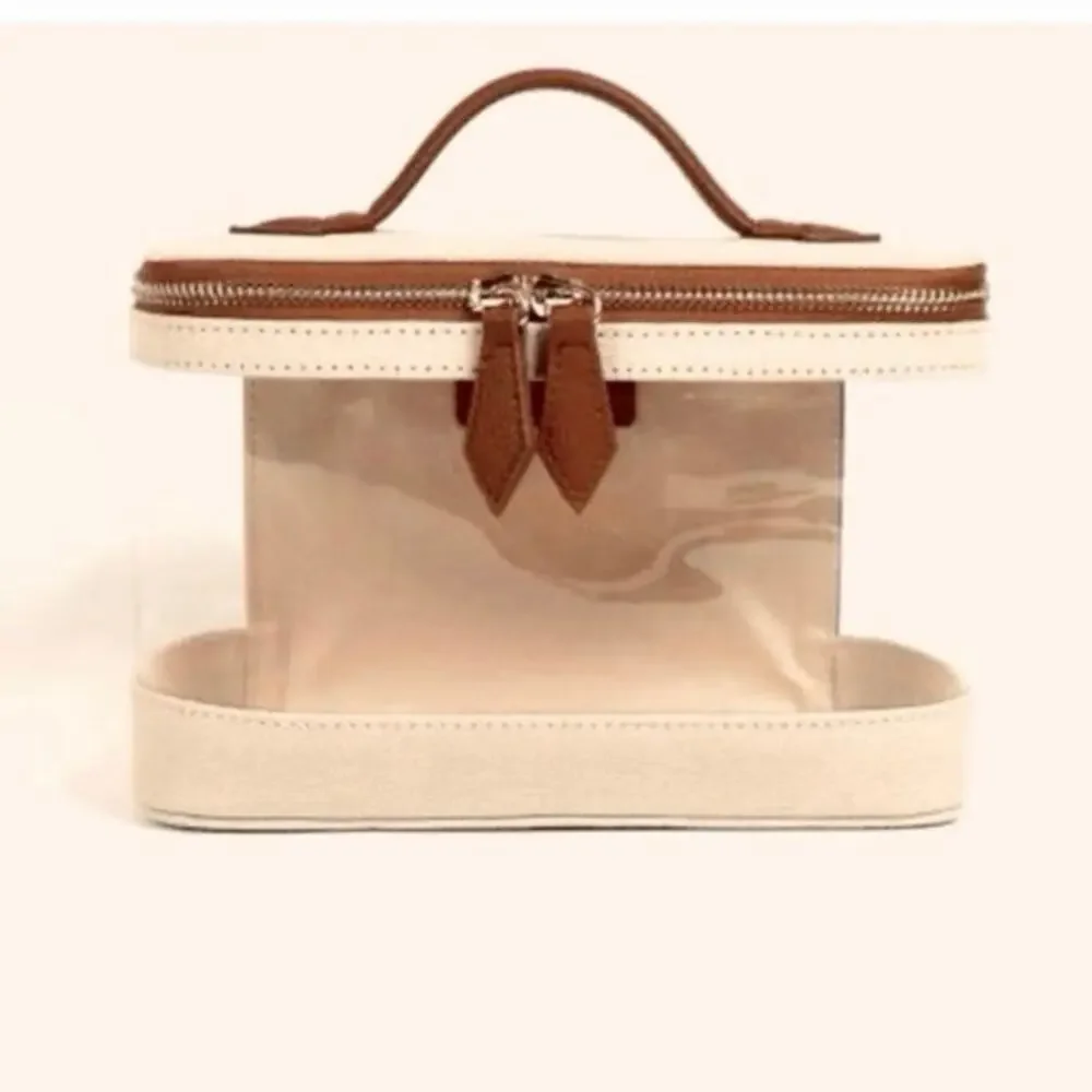 HENNY + LEV - The Max Makeup Trunk in Canvas and Vegan Leather